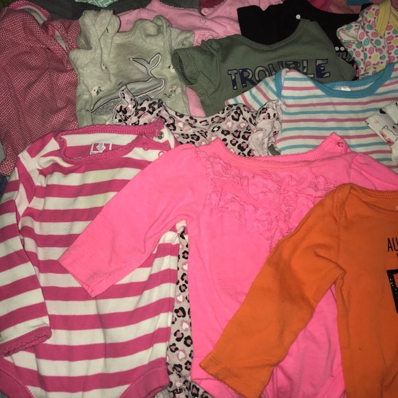 HUGE BUNDLE SET ONESIES ‼️‼️ BABYGIRL💗 - Picture 4 of 7